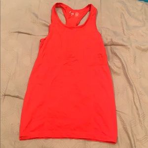 Zyia active red copper charged tank